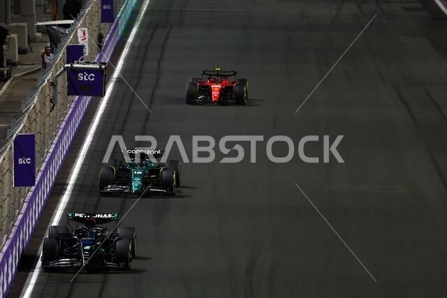 Jeddah, Saudi Arabia. 19th Mar, 2023. George Russell (GBR) Mercedes AMG F1 W14. Formula 1 World Championship, Rd 2, Saudi Arabian Grand Prix, Sunday 19th March 2023. Jeddah, Saudi Arabia. Credit: James Moy/Alamy Live News Jeddah, Saudi Arabia. 19th Mar, 2023. George Russell (GBR) Mercedes AMG F1 W14. Formula 1 World Championship, Rd 2, Saudi Arabian Grand Prix, Sunday 19th March 2023. Jeddah, Saudi Arabia. Credit: James Moy/Alamy Live News