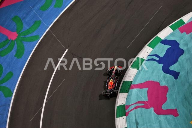 Jeddah, Saudi Arabia. 19th Mar, 2023. Sergio Perez (MEX) Red Bull Racing RB19. Formula 1 World Championship, Rd 2, Saudi Arabian Grand Prix, Sunday 19th March 2023. Jeddah, Saudi Arabia. Credit: James Moy/Alamy Live News