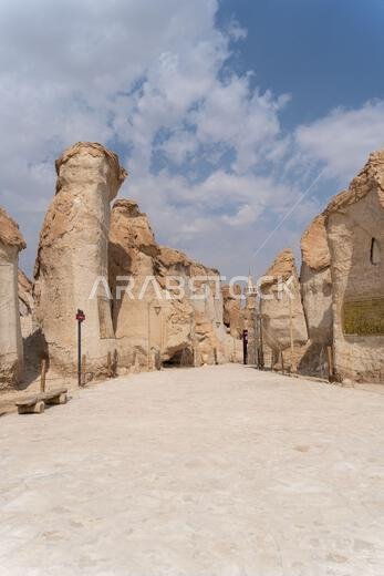 Al-Qarah Mountain or Jabal Al-Qarah, Al Hofuf Saudi Arabia