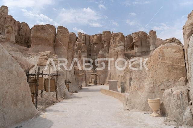 Al-Qarah Mountain or Jabal Al-Qarah, Al Hofuf Saudi Arabia