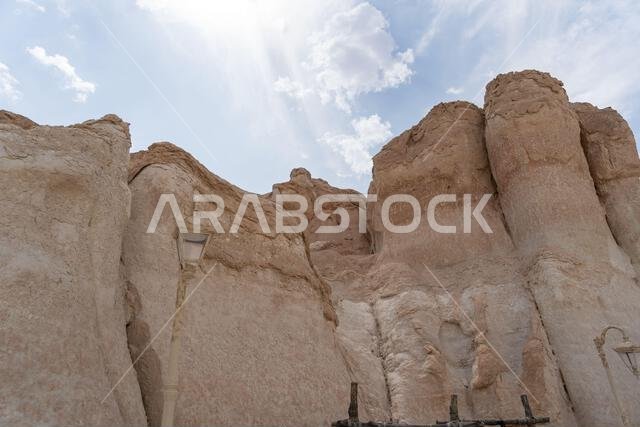 Al-Qarah Mountain or Jabal Al-Qarah, Al Hofuf Saudi Arabia