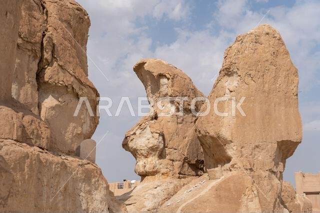 Al-Qarah Mountain or Jabal Al-Qarah, Al Hofuf Saudi Arabia