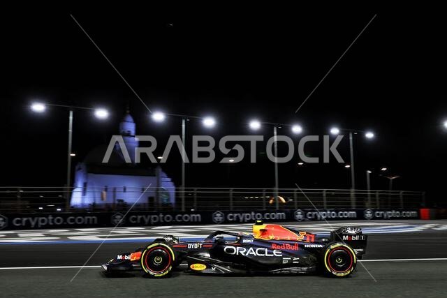 Jeddah, Saudi Arabia. 17th Mar, 2023. Sergio Perez (MEX) Red Bull Racing RB19. 17.03.2023. Formula 1 World Championship, Rd 2, Saudi Arabian Grand Prix, Jeddah, Saudi Arabia, Practice Day. Photo credit should read: XPB/Press Association Images. Credit: XPB Images Ltd/Alamy Live News