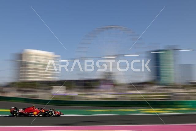 Jeddah, Saudi Arabia. 17th Mar, 2023. Carlos Sainz Jr (ESP) Ferrari SF-23. 17.03.2023. Formula 1 World Championship, Rd 2, Saudi Arabian Grand Prix, Jeddah, Saudi Arabia, Practice Day. Photo credit should read: XPB/Press Association Images. Credit: XPB Images Ltd/Alamy Live News