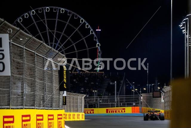 جدة، المملكة العربية السعودية. ١٧ مارس ٢٠٢٣. حلبة كورنيش جدة، المملكة العربية السعودية - ١٧ مارس: ماكس فيرستابن، سائق فريق ريد بول ريسينغ RB19، خلال سباق جائزة السعودية الكبرى على حلبة كورنيش جدة يوم الجمعة ١٧ مارس ٢٠٢٣ في جدة، المملكة العربية السعودية. (صورة: مايكل بوتس/وكالة BSR) المصدر: وكالة BSR/ألامي لايف نيوز