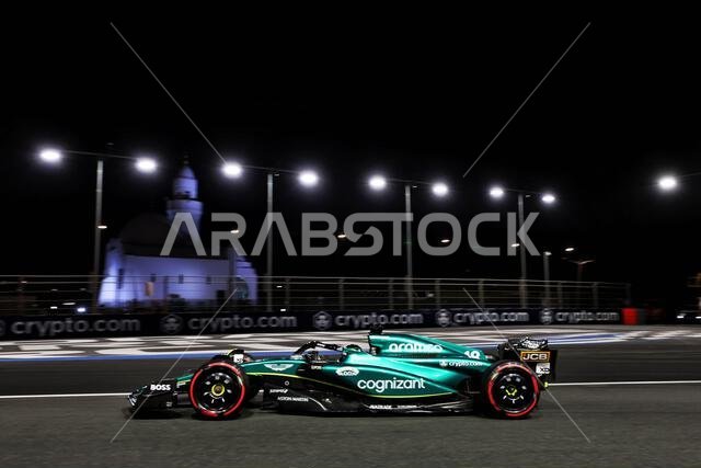 Jeddah, Saudi Arabia. 17th Mar, 2023. Lance Stroll (CDN) Aston Martin F1 Team AMR23. 17.03.2023. Formula 1 World Championship, Rd 2, Saudi Arabian Grand Prix, Jeddah, Saudi Arabia, Practice Day. Photo credit should read: XPB/Press Association Images. Credit: XPB Images Ltd/Alamy Live News