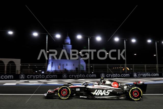 Jeddah, Saudi Arabia. 17th Mar, 2023. Nico Hulkenberg (GER) Haas VF-23. 17.03.2023. Formula 1 World Championship, Rd 2, Saudi Arabian Grand Prix, Jeddah, Saudi Arabia, Practice Day. Photo credit should read: XPB/Press Association Images. Credit: XPB Images Ltd/Alamy Live News Jeddah, Saudi Arabia. 17th Mar, 2023. Nico Hulkenberg (GER) Haas VF-23. 17.03.2023. Formula 1 World Championship, Rd 2, Saudi Arabian Grand Prix, Jeddah, Saudi Arabia, Practice Day. Photo credit should read: XPB/Press Association Images. Credit: XPB Images Ltd/Alamy Live News