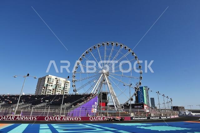 Jeddah, Saudi Arabia. 17th Mar, 2023. Sergio Perez (MEX) Red Bull Racing RB19. Formula 1 World Championship, Rd 2, Saudi Arabian Grand Prix, Friday 17th March 2023. Jeddah, Saudi Arabia. Credit: James Moy/Alamy Live News