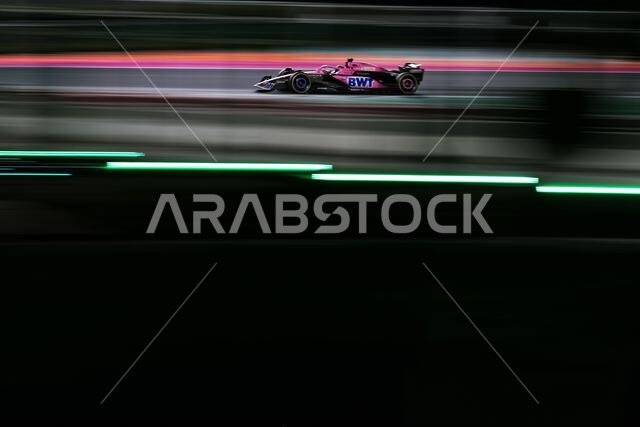 Jeddah, Saudi Arabia. 17th Mar, 2023. Esteban Ocon (FRA) Alpine F1 Team A523. Formula 1 World Championship, Rd 2, Saudi Arabian Grand Prix, Friday 17th March 2023. Jeddah, Saudi Arabia. Credit: James Moy/Alamy Live News