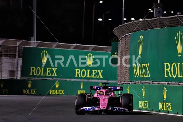 Jeddah, Saudi Arabia. 17th Mar, 2023. Esteban Ocon (FRA) Alpine F1 Team A523. Formula 1 World Championship, Rd 2, Saudi Arabian Grand Prix, Friday 17th March 2023. Jeddah, Saudi Arabia. Credit: James Moy/Alamy Live News