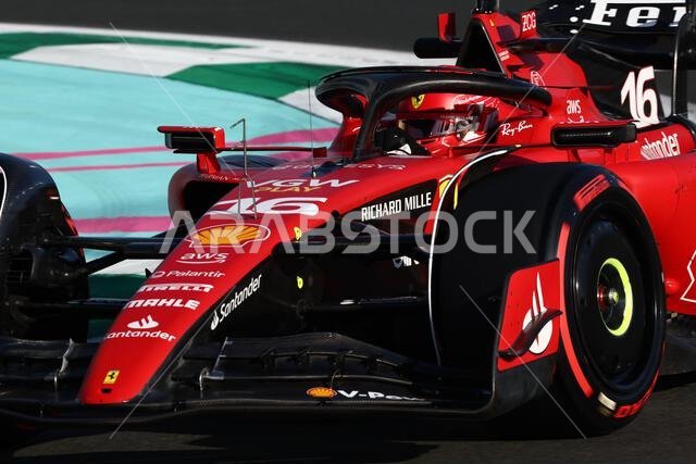 Jeddah, Saudi Arabia. 17th Mar, 2023. Charles Leclerc (MON) Ferrari SF-23. Formula 1 World Championship, Rd 2, Saudi Arabian Grand Prix, Friday 17th March 2023. Jeddah, Saudi Arabia. Credit: James Moy/Alamy Live News