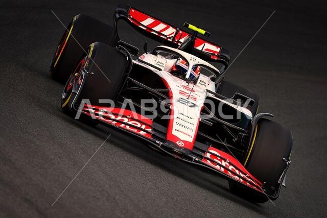 Jeddah, Saudi Arabia. 18th Mar, 2023. Nico Hulkenberg (GER) Haas VF-23. Formula 1 World Championship, Rd 2, Saudi Arabian Grand Prix, Saturday 18th March 2023. Jeddah, Saudi Arabia. Credit: James Moy/Alamy Live News