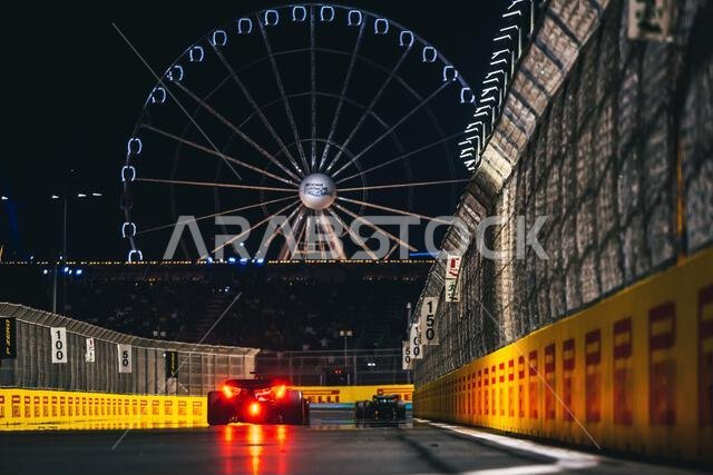 جدة، المملكة العربية السعودية. ١٧ مارس ٢٠٢٣. شارل لوكلير (مون) فيراري SF-23. ١٧/٠٣/٢٠٢٣. بطولة العالم للفورمولا ١، الجولة الثانية، جائزة السعودية الكبرى، جدة، المملكة العربية السعودية، يوم التجارب الحرة. حقوق الصورة محفوظة لـ: XPB/Press Association Images. المصدر: XPB Images Ltd/Alamy Live News