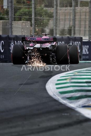 Jeddah, Saudi Arabia. 18th Mar, 2023. Esteban Ocon (FRA) Alpine F1 Team A523 sends sparks flying. 18.03.2023. Formula 1 World Championship, Rd 2, Saudi Arabian Grand Prix, Jeddah, Saudi Arabia, Qualifying Day. Photo credit should read: XPB/Press Association Images. Credit: XPB Images Ltd/Alamy Live News Jeddah, Saudi Arabia. 18th Mar, 2023. Esteban Ocon (FRA) Alpine F1 Team A523 sends sparks flying. 18.03.2023. Formula 1 World Championship, Rd 2, Saudi Arabian Grand Prix, Jeddah, Saudi Arabia, Qualifying Day. Photo credit should read: XPB/Press Association Images. Credit: XPB Images Ltd/Alamy Live News