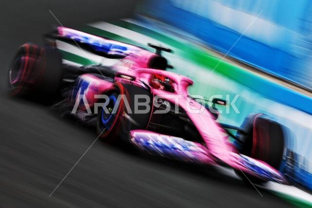 Jeddah, Saudi Arabia. 18th Mar, 2023. Esteban Ocon (FRA) Alpine F1 Team A523. Formula 1 World Championship, Rd 2, Saudi Arabian Grand Prix, Saturday 18th March 2023. Jeddah, Saudi Arabia. Credit: James Moy/Alamy Live News