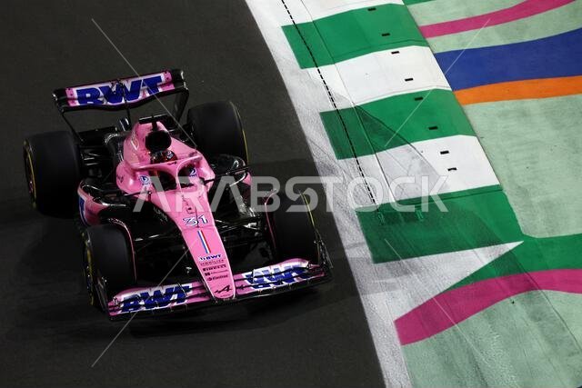 Jeddah, Saudi Arabia. 17th Mar, 2023. Esteban Ocon (FRA) Alpine F1 Team A523. Formula 1 World Championship, Rd 2, Saudi Arabian Grand Prix, Friday 17th March 2023. Jeddah, Saudi Arabia. Credit: James Moy/Alamy Live News