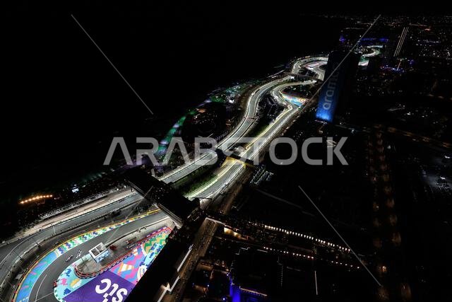 Jeddah, Saudi Arabia. 18th Mar, 2023. Carlos Sainz Jr (ESP) Ferrari SF-23. Formula 1 World Championship, Rd 2, Saudi Arabian Grand Prix, Saturday 18th March 2023. Jeddah, Saudi Arabia. Credit: James Moy/Alamy Live News