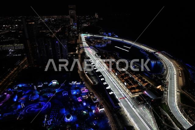 Jeddah, Saudi Arabia. 18th Mar, 2023. Lewis Hamilton (GBR) Mercedes AMG F1 W14. Formula 1 World Championship, Rd 2, Saudi Arabian Grand Prix, Saturday 18th March 2023. Jeddah, Saudi Arabia. Credit: James Moy/Alamy Live News
