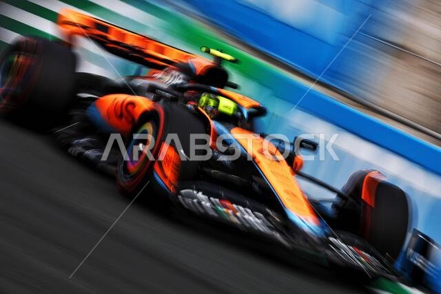 Jeddah, Saudi Arabia. 18th Mar, 2023. Lando Norris (GBR) McLaren MCL60. Formula 1 World Championship, Rd 2, Saudi Arabian Grand Prix, Saturday 18th March 2023. Jeddah, Saudi Arabia. Credit: James Moy/Alamy Live News Jeddah, Saudi Arabia. 18th Mar, 2023. Lando Norris (GBR) McLaren MCL60. Formula 1 World Championship, Rd 2, Saudi Arabian Grand Prix, Saturday 18th March 2023. Jeddah, Saudi Arabia. Credit: James Moy/Alamy Live News