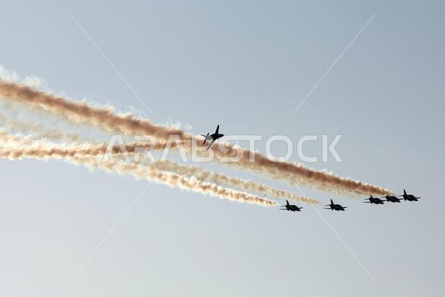 Jeddah, Saudi Arabia. 17th Mar, 2023. Circuit atmosphere - air display. Formula 1 World Championship, Rd 2, Saudi Arabian Grand Prix, Friday 17th March 2023. Jeddah, Saudi Arabia. Credit: James Moy/Alamy Live News Jeddah, Saudi Arabia. 17th Mar, 2023. Circuit atmosphere - air display. Formula 1 World Championship, Rd 2, Saudi Arabian Grand Prix, Friday 17th March 2023. Jeddah, Saudi Arabia. Credit: James Moy/Alamy Live News