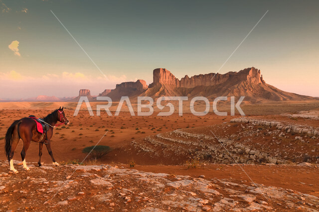  سلسلة جبال طويق ، حافة العالم في مدينة الرياض بالمملكة العربية السعودية ، السياحة في السعودية,  المناظر الطبيعية الجبلية الصحراوية، المعالم التاريخية الأثرية، مناطق صحراوية