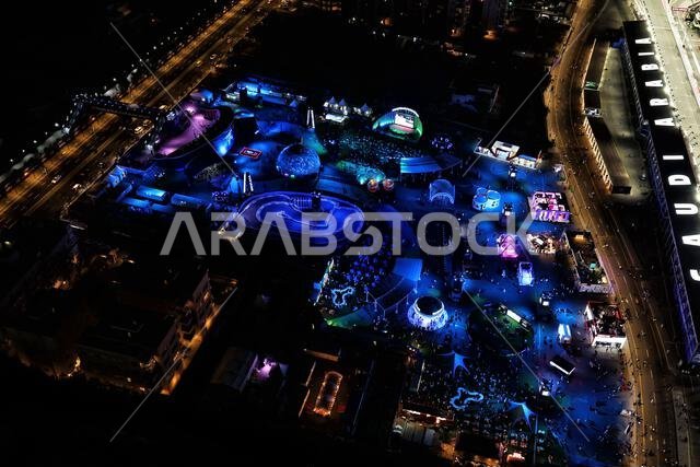 Jeddah, Saudi Arabia. 18th Mar, 2023. Circuit atmosphere. Formula 1 World Championship, Rd 2, Saudi Arabian Grand Prix, Saturday 18th March 2023. Jeddah, Saudi Arabia. Credit: James Moy/Alamy Live News