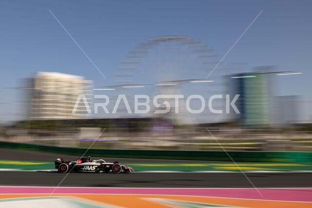 Jeddah, Saudi Arabia. 17th Mar, 2023. Nico Hulkenberg (GER) Haas VF-23. 17.03.2023. Formula 1 World Championship, Rd 2, Saudi Arabian Grand Prix, Jeddah, Saudi Arabia, Practice Day. Photo credit should read: XPB/Press Association Images. Credit: XPB Images Ltd/Alamy Live News Jeddah, Saudi Arabia. 17th Mar, 2023. Nico Hulkenberg (GER) Haas VF-23. 17.03.2023. Formula 1 World Championship, Rd 2, Saudi Arabian Grand Prix, Jeddah, Saudi Arabia, Practice Day. Photo credit should read: XPB/Press Association Images. Credit: XPB Images Ltd/Alamy Live News