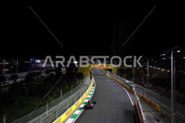 Jeddah, Saudi Arabia. 17th Mar, 2023. Lewis Hamilton (GBR) Mercedes AMG F1 W14. 17.03.2023. Formula 1 World Championship, Rd 2, Saudi Arabian Grand Prix, Jeddah, Saudi Arabia, Practice Day. Photo credit should read: XPB/Press Association Images. Credit: XPB Images Ltd/Alamy Live News