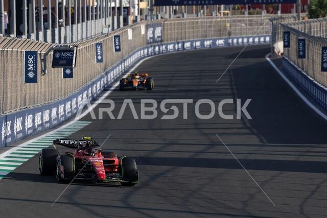 Jeddah, Saudi Arabia. 17th Mar, 2023. Carlos Sainz Jr (ESP) Ferrari SF-23. 17.03.2023. Formula 1 World Championship, Rd 2, Saudi Arabian Grand Prix, Jeddah, Saudi Arabia, Practice Day. Photo credit should read: XPB/Press Association Images. Credit: XPB Images Ltd/Alamy Live News
