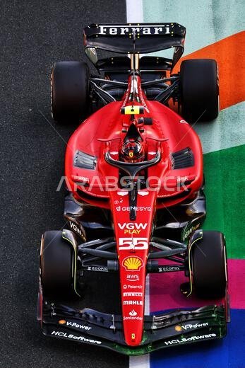 Jeddah, Saudi Arabia. 17th Mar, 2023. Carlos Sainz Jr (ESP) Ferrari SF-23. Formula 1 World Championship, Rd 2, Saudi Arabian Grand Prix, Friday 17th March 2023. Jeddah, Saudi Arabia. Credit: James Moy/Alamy Live News