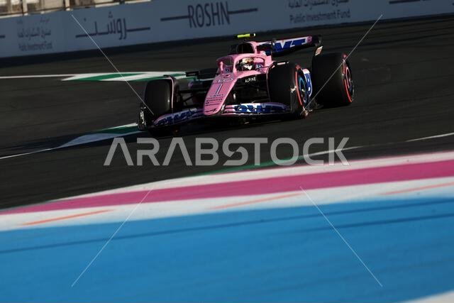 Jeddah, Saudi Arabia. 17th Mar, 2023. Pierre Gasly (FRA) Alpine F1 Team A523. Formula 1 World Championship, Rd 2, Saudi Arabian Grand Prix, Friday 17th March 2023. Jeddah, Saudi Arabia. Credit: James Moy/Alamy Live News