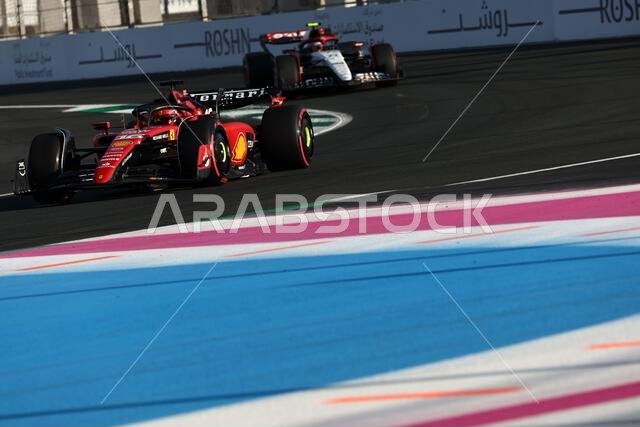 Jeddah, Saudi Arabia. 17th Mar, 2023. Charles Leclerc (MON) Ferrari SF-23. Formula 1 World Championship, Rd 2, Saudi Arabian Grand Prix, Friday 17th March 2023. Jeddah, Saudi Arabia. Credit: James Moy/Alamy Live News