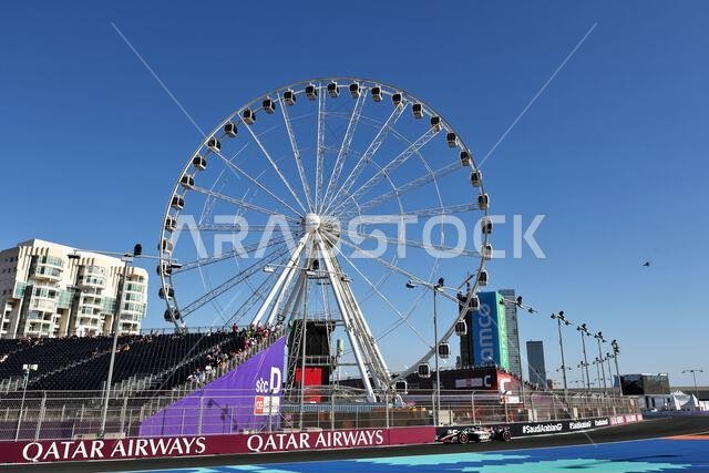 Jeddah, Saudi Arabia. 17th Mar, 2023. Nico Hulkenberg (GER) Haas VF-23. Formula 1 World Championship, Rd 2, Saudi Arabian Grand Prix, Friday 17th March 2023. Jeddah, Saudi Arabia. Credit: James Moy/Alamy Live News