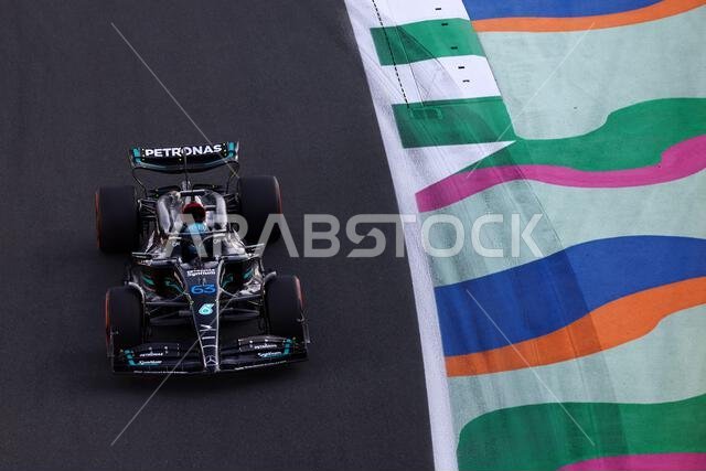 Jeddah, Saudi Arabia. 17th Mar, 2023. George Russell (GBR) Mercedes AMG F1 W14. Formula 1 World Championship, Rd 2, Saudi Arabian Grand Prix, Friday 17th March 2023. Jeddah, Saudi Arabia. Credit: James Moy/Alamy Live News Jeddah, Saudi Arabia. 17th Mar, 2023. George Russell (GBR) Mercedes AMG F1 W14. Formula 1 World Championship, Rd 2, Saudi Arabian Grand Prix, Friday 17th March 2023. Jeddah, Saudi Arabia. Credit: James Moy/Alamy Live News