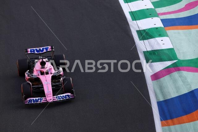 Jeddah, Saudi Arabia. 17th Mar, 2023. Esteban Ocon (FRA) Alpine F1 Team A523. Formula 1 World Championship, Rd 2, Saudi Arabian Grand Prix, Friday 17th March 2023. Jeddah, Saudi Arabia. Credit: James Moy/Alamy Live News