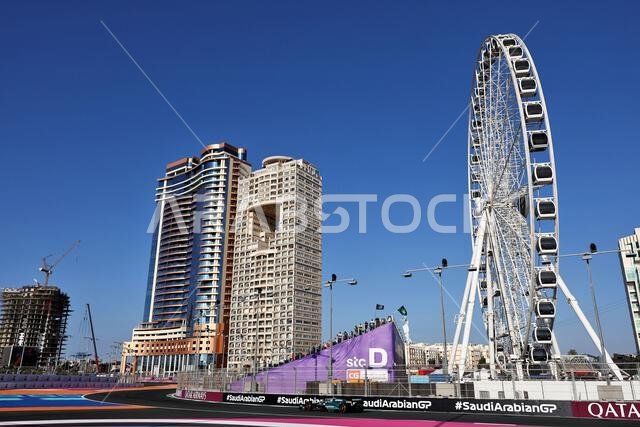 Jeddah, Saudi Arabia. 17th Mar, 2023. Fernando Alonso (ESP) Aston Martin F1 Team AMR23. Formula 1 World Championship, Rd 2, Saudi Arabian Grand Prix, Friday 17th March 2023. Jeddah, Saudi Arabia. Credit: James Moy/Alamy Live News