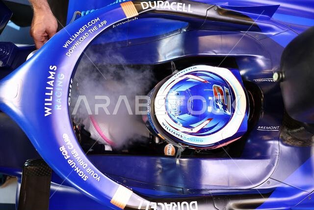 Jeddah, Saudi Arabia. 17th Mar, 2023. Logan Sargeant (USA) Williams Racing FW45. 17.03.2023. Formula 1 World Championship, Rd 2, Saudi Arabian Grand Prix, Jeddah, Saudi Arabia, Practice Day. Photo credit should read: XPB/Press Association Images. Credit: XPB Images Ltd/Alamy Live News