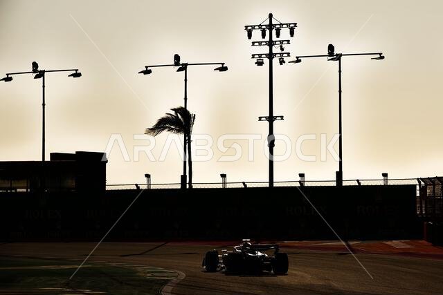 Jeddah, Saudi Arabia. 17th Mar, 2023. Esteban Ocon (FRA) Alpine F1 Team A523. Formula 1 World Championship, Rd 2, Saudi Arabian Grand Prix, Friday 17th March 2023. Jeddah, Saudi Arabia. Credit: James Moy/Alamy Live News