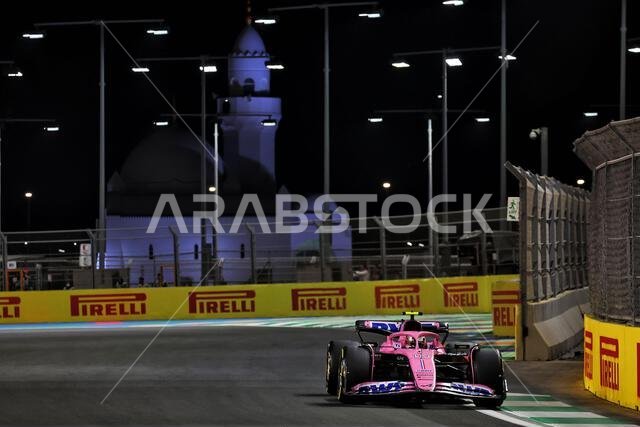 جدة، المملكة العربية السعودية. ١٧ مارس ٢٠٢٣. بيير غاسلي (فرنسا)، فريق ألبين للفورمولا ١، سيارة A523. ١٧/٠٣/٢٠٢٣. بطولة العالم للفورمولا ١، الجولة الثانية، جائزة السعودية الكبرى، جدة، المملكة العربية السعودية، يوم التجارب الحرة. حقوق الصورة محفوظة لـ: XPB/Press Association Images. المصدر: XPB Images Ltd/Alamy Live News