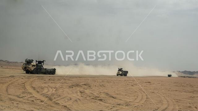 U.S. Marines with Combat Logistics Regiment 1, 1st Marine Logistics Group, operate tactical armored vehicles in a Logistics Support Area established in the Kingdom of Saudi Arabia during exercise Native Fury 22, Aug. 11, 2022. Native Fury 22 is vital for strengthening the United States’ long-standing relationship with the Saudi Armed Forces. The Exercise enhances combined tactics, maritime capabilities and promotes long-term regional stability. IMEF,KSA,MARCENT,NATIVEFURY22,USCENTCOM,