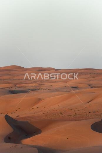 شروق الشمس في الصحراء