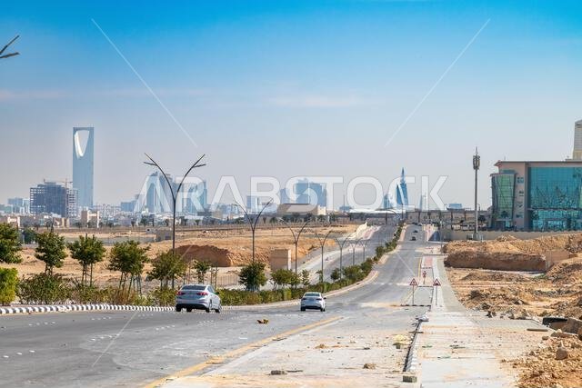 الرياض - وسط المدينة من جامعة الملك سعود