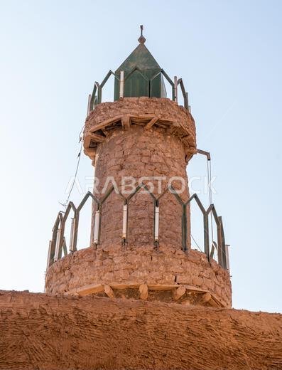 أقدم مسجد في مدينة العلا، مدينة العلا، المدينة المنورة، المملكة العربية السعودية. العلا. منطقة المدينة المنورة.