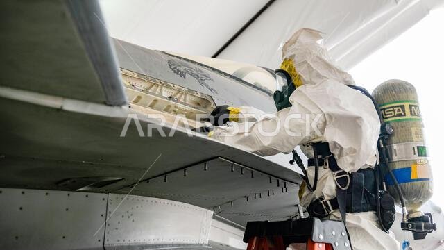 U.S. Air Force Senior Airman Marc Fabros, an aircraft fuel systems journeyman assigned to the 378th Expeditionary Maintenance Squadron, begins to remove a hydrazine fuel tank from an F-16CJ Fighting Falcon, assigned to the 79th Expeditionary Fighter Squadron, during a hydrazine response training at Prince Sultan Air Base, Kingdom of Saudi Arabia, Aug. 25, 2022. If an F-16CJ Fighting Falcon’s engine ever fails in flight it’ll be flooded with hydrazine to buy the pilot about 17 more minutes to dec