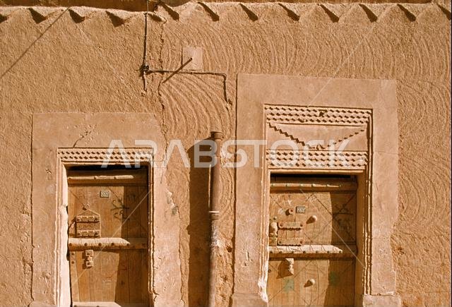 Saudi Arabia Buraidah Old House and Doors