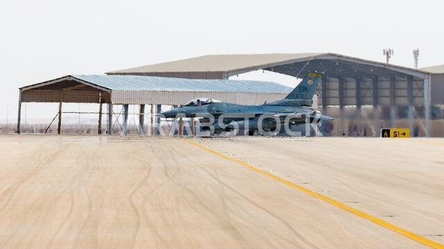 A U.S. Air Force F-16CJ Fighting Falcon, assigned to the 79th Expeditionary Fighter Squadron, taxis to the runway on Prince Sultan Air Base, Kingdom of Saudi Arabia, Aug. 24, 2022. The 79th EFS projects combat airpower across AFCENT’s area of responsibility, supporting personnel, improving force movement, and showing U.S. and partner nations resolve in the region. 378th Air Expeditionary Wing,79th Expeditionary Fighter Squadron,AFCENT,Kingdom of Saudi Arabia,Prince Sultan Air Base,USCENTCOM, A U.S. Air Force F-16CJ Fighting Falcon, assigned to the 79th Expeditionary Fighter Squadron, taxis to the runway on Prince Sultan Air Base, Kingdom of Saudi Arabia, Aug. 24, 2022. The 79th EFS projects combat airpower across AFCENT’s area of responsibility, supporting personnel, improving force movement, and showing U.S. and partner nations resolve in the region. 378th Air Expeditionary Wing,79th Expeditionary Fighter Squadron,AFCENT,Kingdom of Saudi Arabia,Prince Sultan Air Base,USCENTCOM,