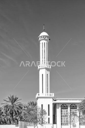 مئذنة 4 أبيض وأسود مئذنة 4 أبيض وأسود