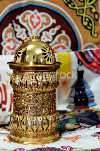 Ramadan Lantern lamp or Fanous Ramadan as a festive celebration of the Islamic fasting days in Arabian Islamic countries, religion holy fast days amon Ramadan Lantern lamp or Fanous Ramadan as a festive celebration of the Islamic fasting days in Arabian Islamic countries, religion holy fast days amon