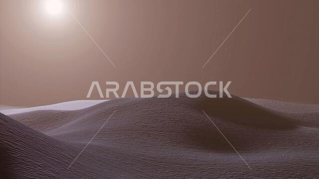 منظر جوي لكثبان رملية ضخمة مجردة تغطيها سحب ضباب كثيفة عند شروق الشمس. تصميم. التحليق فوق الصحراء مع سطوع الشمس منظر جوي لكثبان رملية ضخمة مجردة تغطيها سحب ضباب كثيفة عند شروق الشمس. تصميم. التحليق فوق الصحراء مع سطوع الشمس