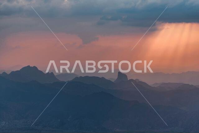 المناظر الطبيعية الخلابة للطائف، المملكة العربية السعودية